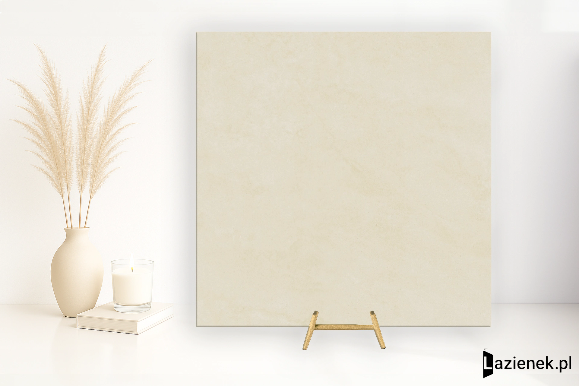 Graniti Fiandre Quietstones Maximum Quiet Sand strukturalna 100x100 cm gr. 6 mm - płytka rektyfikowana / MAP1661010